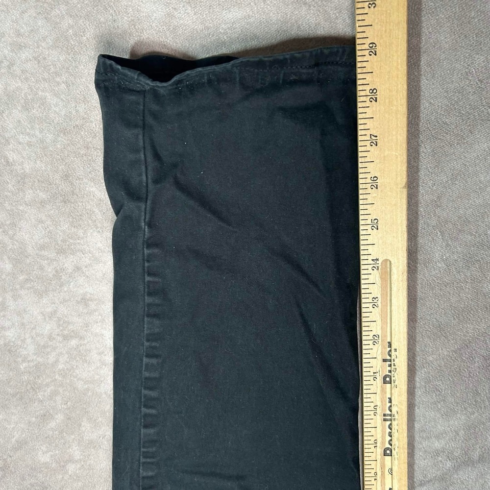 Lucky Brand 121 Slim Straight Mens Black Pants 32x30 Cotton Stretch Jeans - Picture 3 of 8